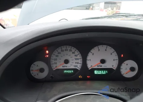 2006 Dodge Caravan Sxt из США, поврежденный, VIN 1D4GP45R46B593340